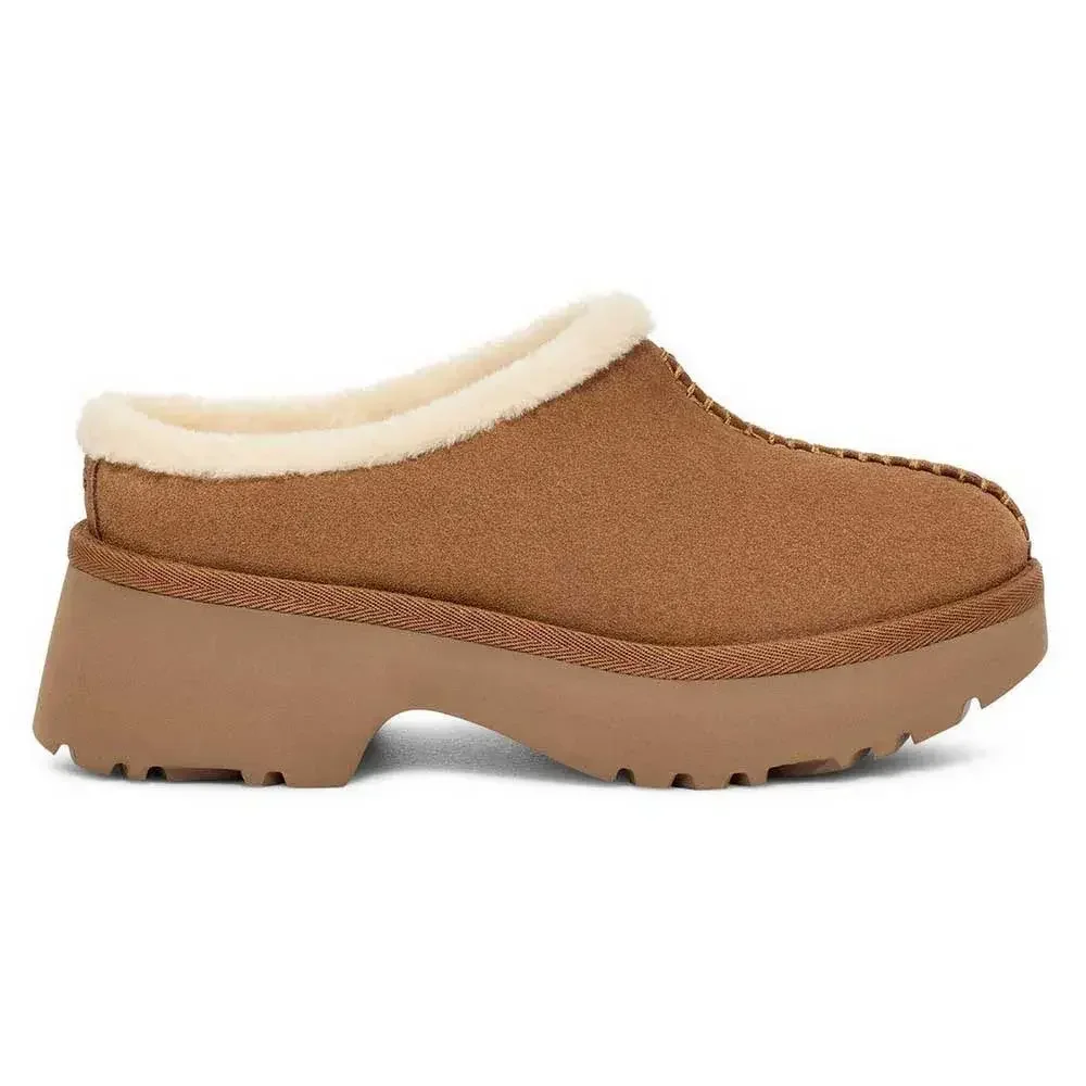 Ugg New Heights Cozy Clog – Chestnut
