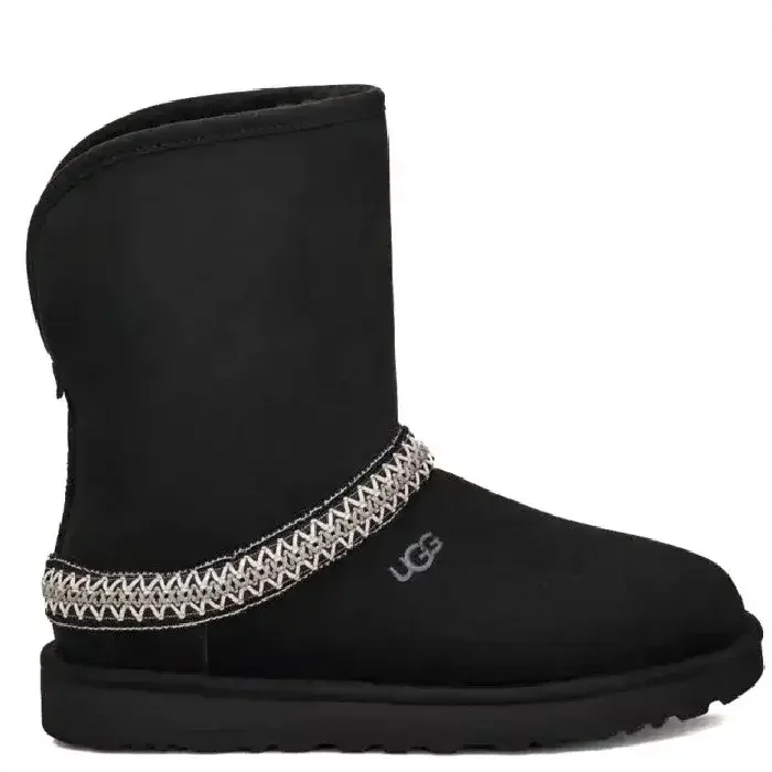 Ugg Classic Short Crescent - Black