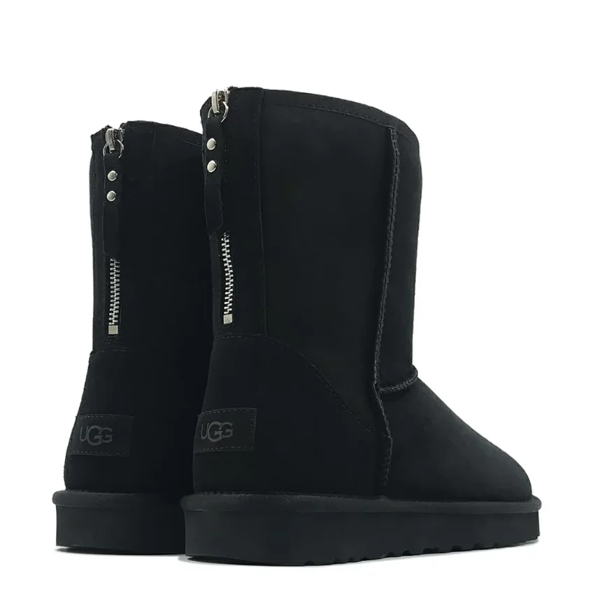 Ugg Mens Classic Short Zip Black