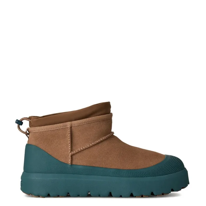 Ugg Mens Classic Ultra Mini Weather Hybrid Chestnut Marina Blue